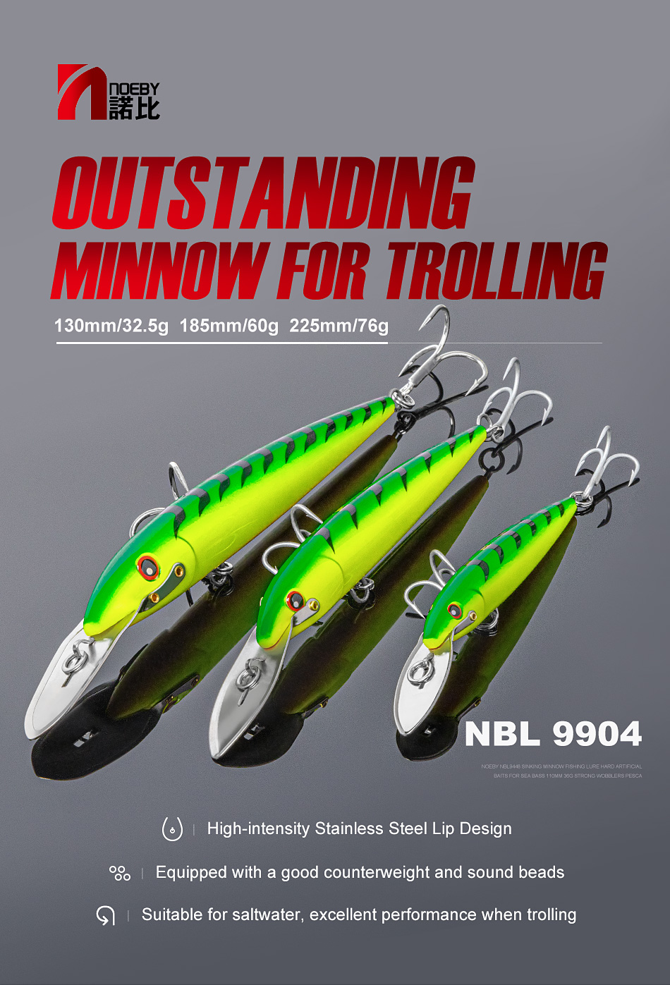 Noeby, South Africa - 9046 Trolling Lure