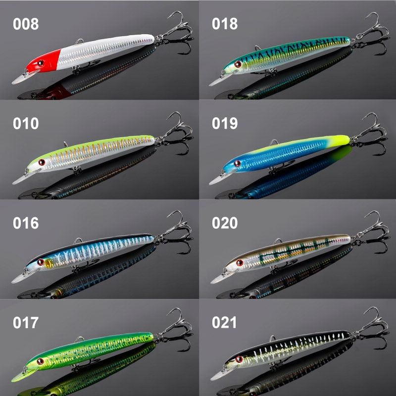 Noeby Saltwater Deep Diver Lure for Big Game Fish (018, 160mm/6.25