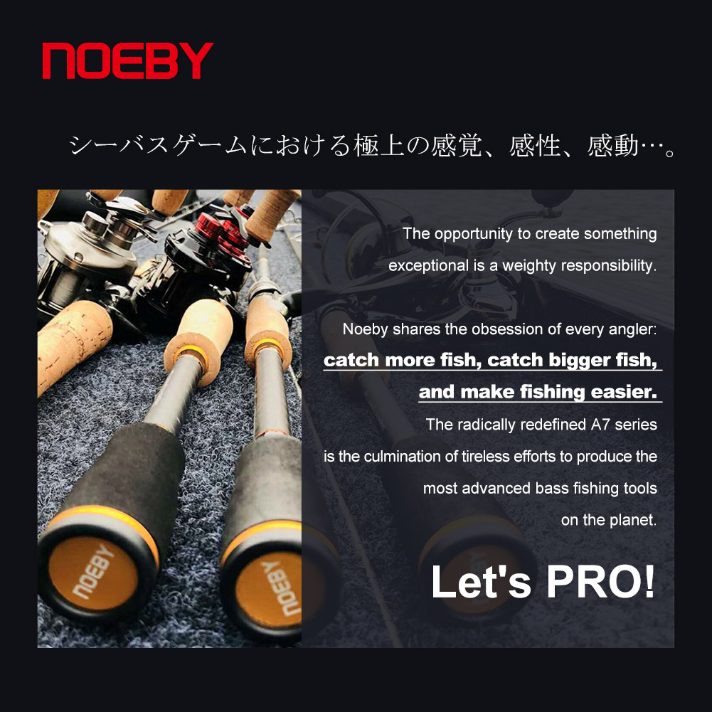 Noeby  South Africa - Infinite A7 Sense Bass Rod