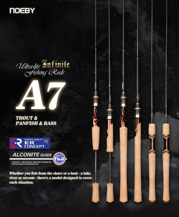 Infinite A7 Light Game TROUT ROD - Image 5