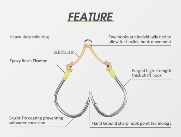 Heavy Duty Jig Assist Hooks - Image 2