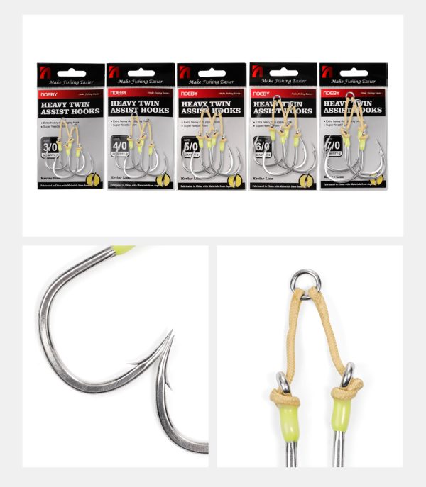 Heavy Duty Jig Assist Hooks - Image 6