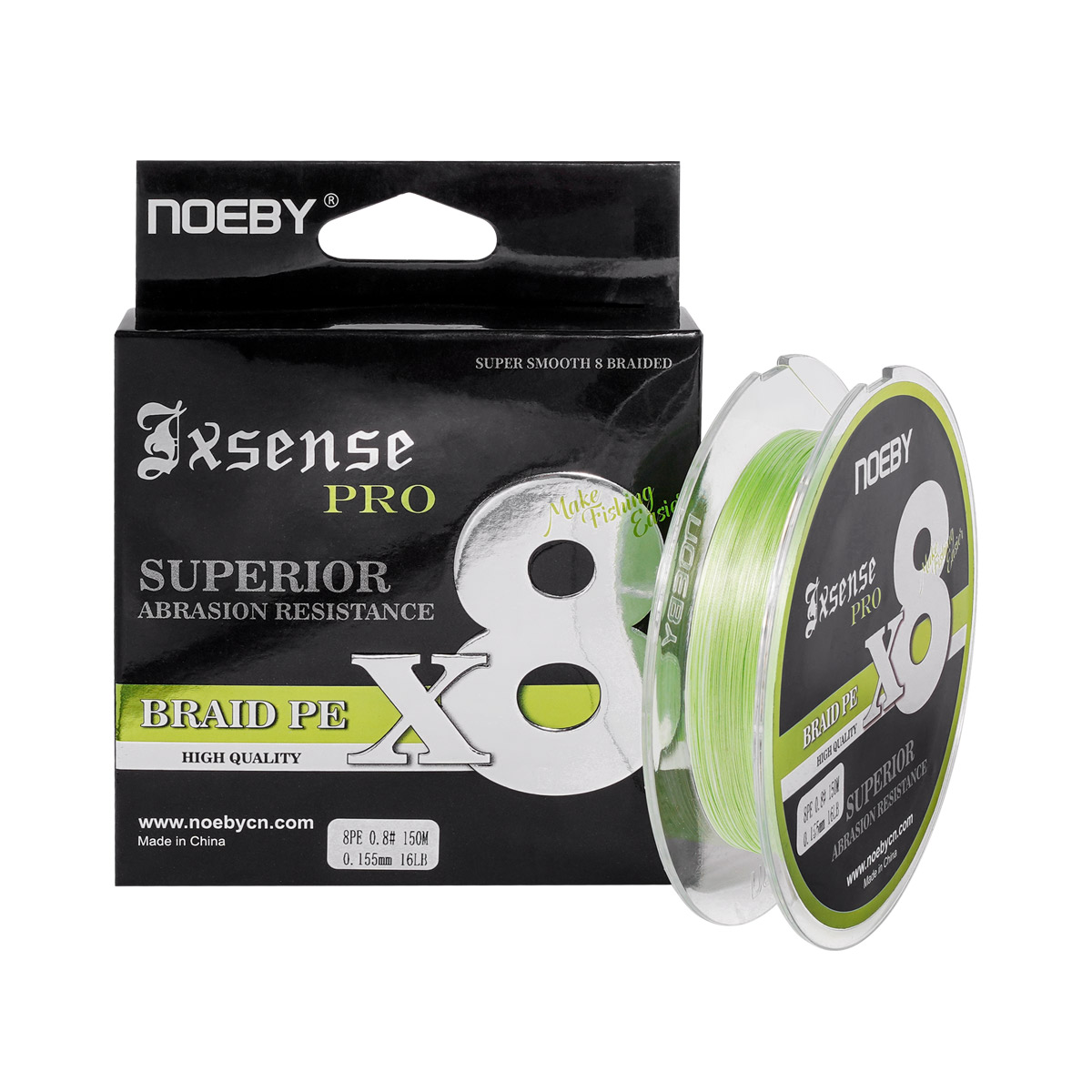 Noeby Exsense Pro X8 Braided PE Line
