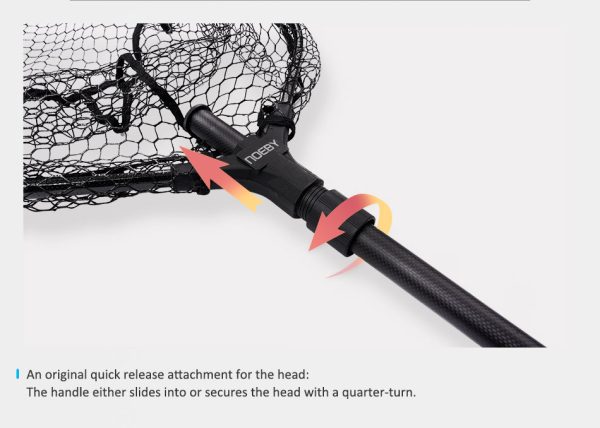 Noeby Type C Carbon Landing Net - Image 7