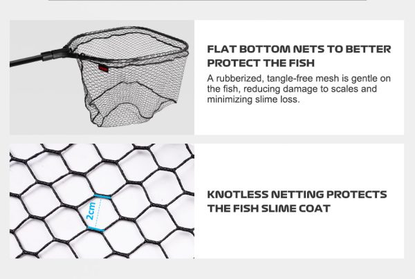 Noeby Type C Carbon Landing Net - Image 2