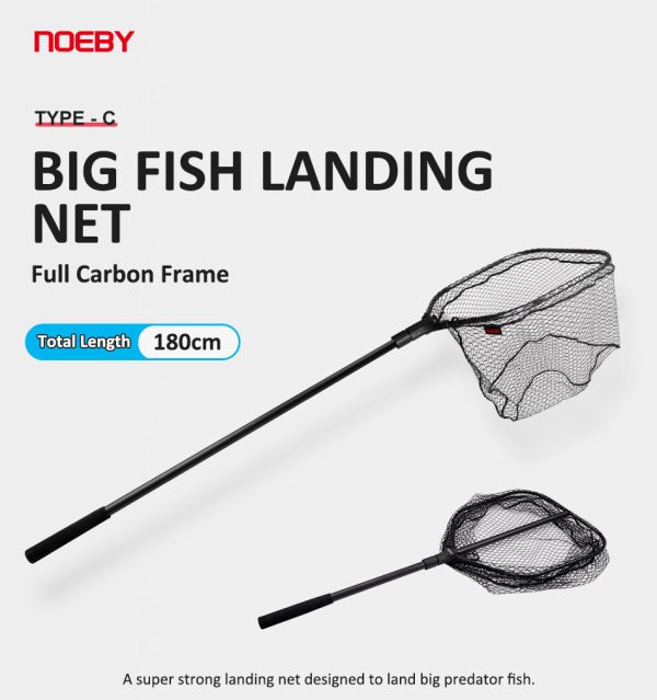 Noeby Type C Carbon Landing Net - Image 3
