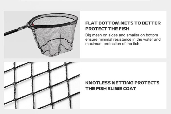 Noeby Type D Carbon Landing Net - Image 4