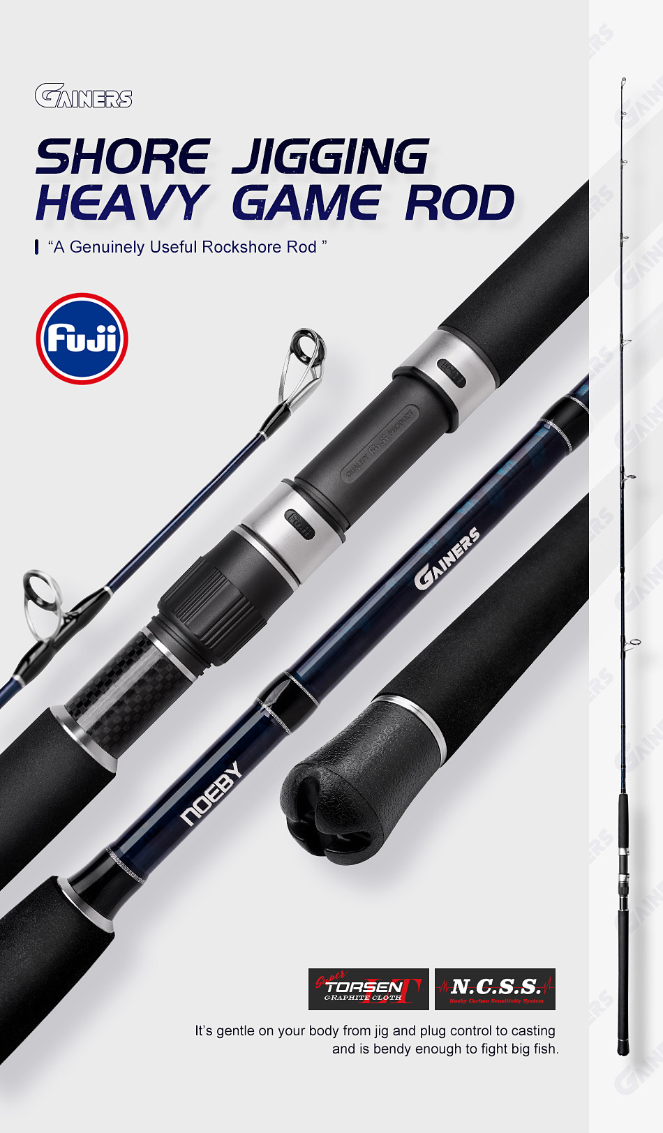 Gainer Shore Jigging Rod