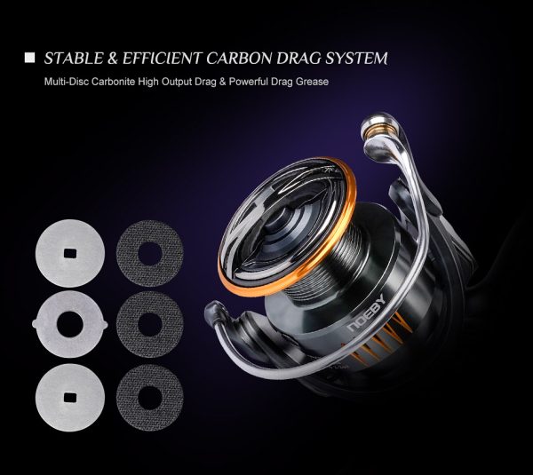 Infinite V9 Carbon Inshore Spinning Reel - Image 6