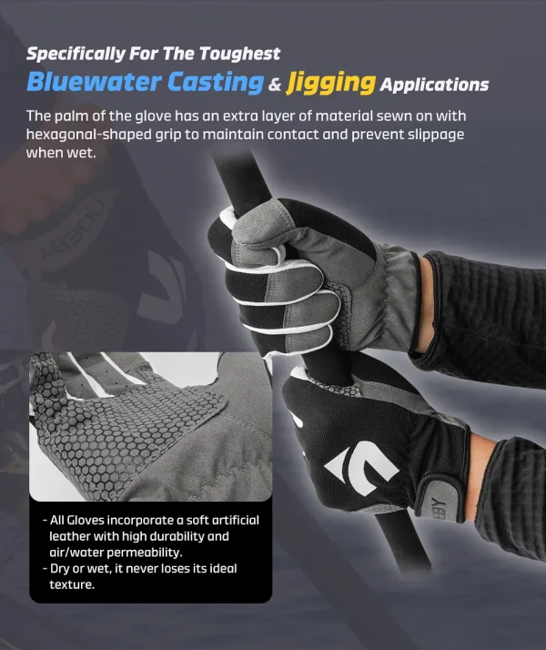 Noeby Elite Jigging Glove - Image 4