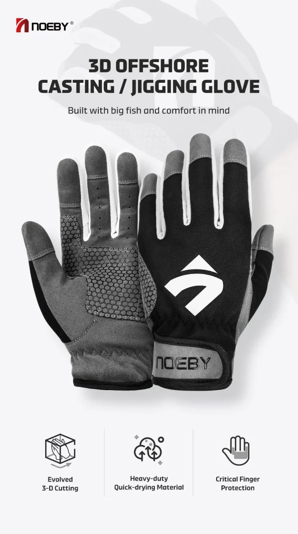 Noeby Elite Jigging Glove - Image 5